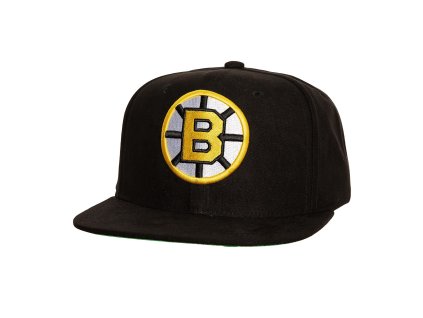 Pánská kšiltovka Boston Bruins NHL Sweet Suede Snapback Vntg