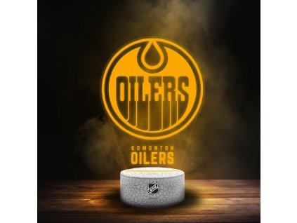 Led Světlo Edmonton Oilers NHL