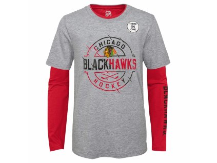 Dětské tričko Chicago Blackhawks NHL Two-Way Forward 3 In 1 Combo