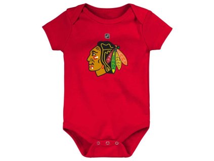 Kojenecké Body Chicago Blackhawks NHL Red