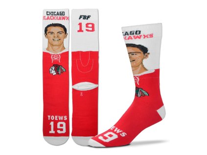 Pánské Ponožky Jonathan Toews #19 Chicago Blackhawks NHL For Bare Feet Player Mug