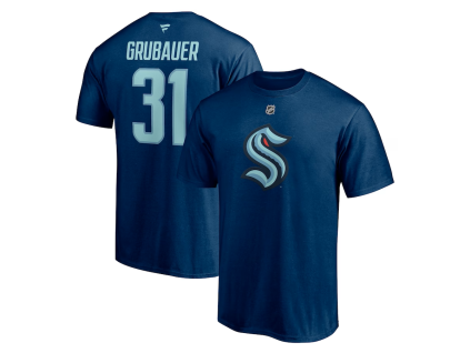 112219 panske tricko philipp grubauer 31 seattle kraken nhl authentic stack name number