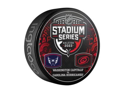 Puk Stadium Series Dueling Washington Capitals NHL vs. Carolina Hurricanes NHL