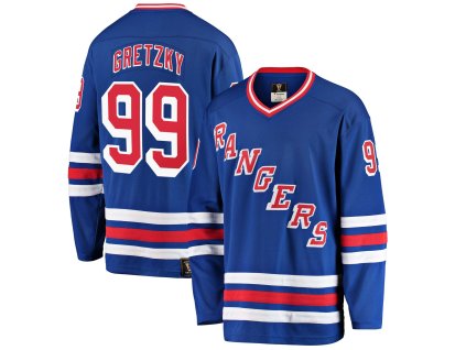 Pánský dres New York Rangers NHL #99 Wayne Gretzky Premier Breakaway Heritage Jersey