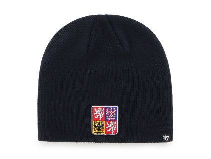 Pánska Zimná čiapka Česká republika ’47 Beanie Navy