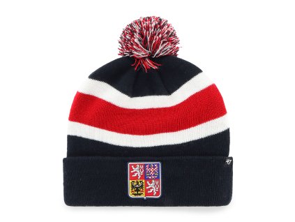 Pánská Zimní čepice Česká republika Breakaway '47 Cuff Knit Navy