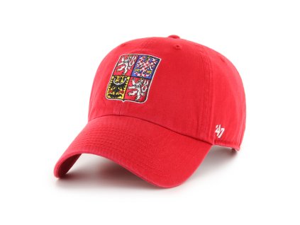 Pánská Kšiltovka Česká republika ’47 MVP Clean UP Red