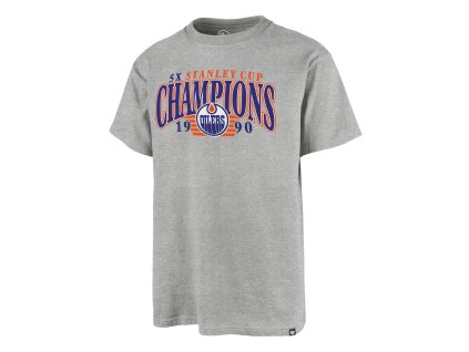 Pánské tričko Edmonton Oilers NHL Stanley Cup Backer ’47 ECHO Tee