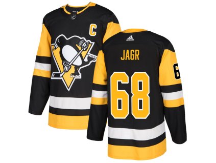 Pánský dres Jaromír Jágr #68 Pittsburgh Penguins NHL Adidas Authentic Player Pro Black