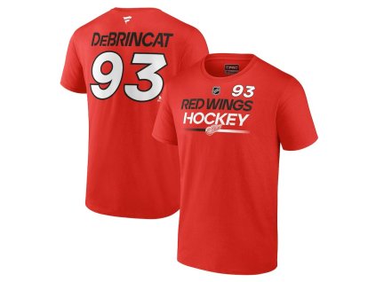 Pánské tričko Alex DeBrincat #93 Detroit Red Wings NHL Authentic Pro Prime Name & Number