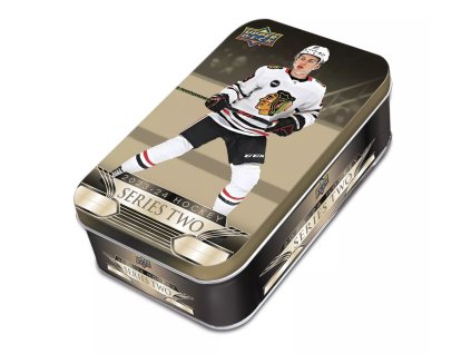 Hokejové Karty NHL 2023-24 Upper Deck Series 2 Tin Box