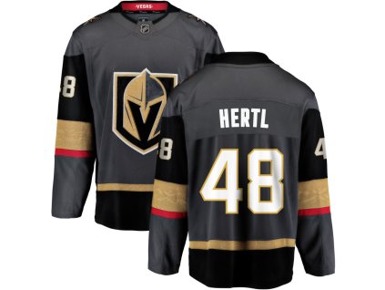 Pánský dres Tomáš Hertl #48 Vegas Golden Knights NHL Fanatics Breakaway Gray Alternate
