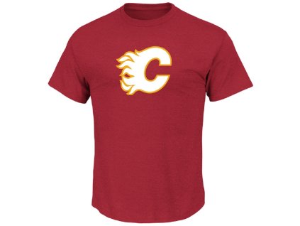 Pánske Tričko Calgary Flames Tek Patch