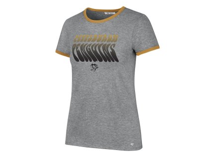 Dámské tričko Pittsburgh Penguins NHL Letter Ringer