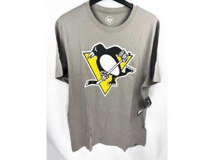 Pánské tričko Pittsburgh Penguins NHL Grau