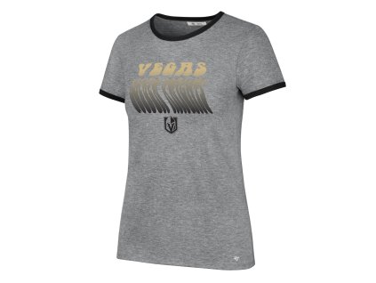 Dámské tričko Vegas Golden Knights NHL Letter Ringer