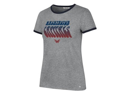 Dámske Tričko Washington Capitals Letter Ringer
