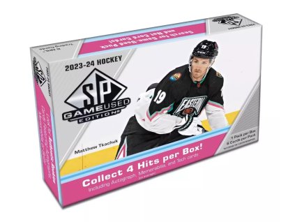 Hokejové Karty NHL 2023-24 Upper Deck SP Game Used Hobby Box