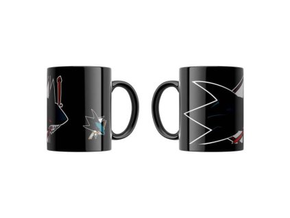 Hrnek San Jose Sharks NHL OVERSIZED Logo (330 ml)