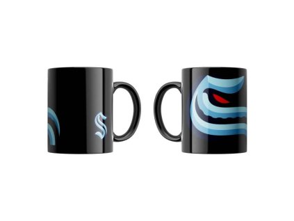 Hrnek Seattle Kraken NHL OVERSIZED Logo (330 ml)