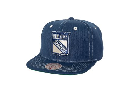 Pánská kšiltovka New York Rangers NHL Contrast Natural Snapback Vintage