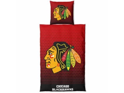 Povlečení Chicago Blackhawks NHL Dots