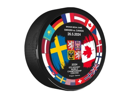 Puk Ice Hockey World Championship Czechia MS 2024 Dueling 26.5.2024 Sweden vs. Canada