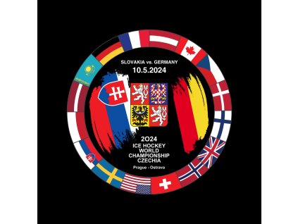 Puk Ice Hockey World Championship Czechia MS 2024 Dueling 10.5.2024 Slovakia vs. Germany