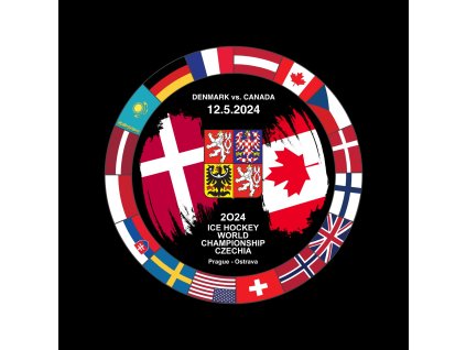 Puk Ice Hockey World Championship Czechia MS 2024 Dueling 12.5.2024 Denmark vs. Canada
