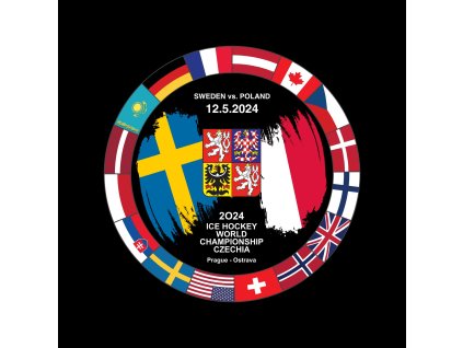 Puk Ice Hockey World Championship Czechia MS 2024 Dueling 12.5.2024 Sweden vs. Poland
