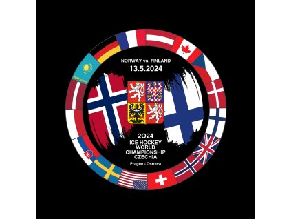 Puk Ice Hockey World Championship Czechia MS 2024 Dueling 13.5.2024 Norway vs. Finland