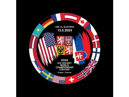 Puk Ice Hockey World Championship Czechia MS 2024 Dueling 13.5.2024 USA vs. Slovakia