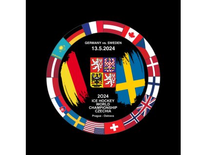 Puk Ice Hockey World Championship Czechia MS 2024 Dueling 13.5.2024 Germany vs. Sweden