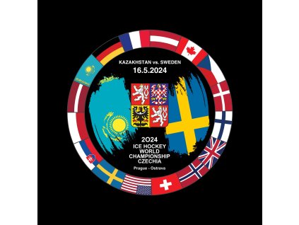Puk Ice Hockey World Championship Czechia MS 2024 Dueling 16.5.2024 Kazakhstan vs. Sweden