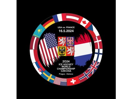 Puk Ice Hockey World Championship Czechia MS 2024 Dueling 16.5.2024 USA vs. France