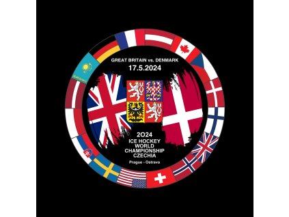 Puk Ice Hockey World Championship Czechia MS 2024 Dueling 17.5.2024 Great Britain vs. Denmark