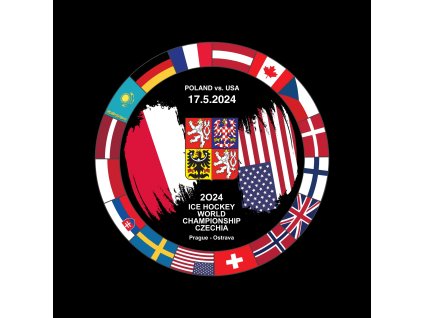 Puk Ice Hockey World Championship Czechia MS 2024 Dueling 17.5.2024 Poland vs. USA