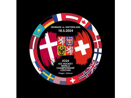 Puk Ice Hockey World Championship Czechia MS 2024 Dueling 18.5.2024 Denmark vs. Switzerland