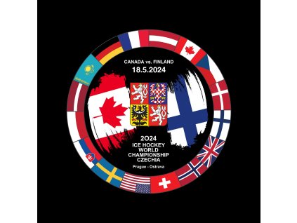 Puk Ice Hockey World Championship Czechia MS 2024 Dueling 18.5.2024 Canada vs. Finland
