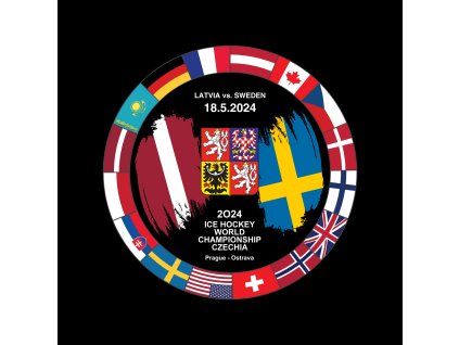 Puk Ice Hockey World Championship Czechia MS 2024 Dueling 18.5.2024 Latvia vs. Sweden