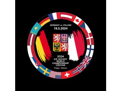 Puk Ice Hockey World Championship Czechia MS 2024 Dueling 18.5.2024 Germany vs. Poland