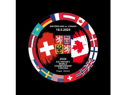 Puk Ice Hockey World Championship Czechia MS 2024 Dueling 19.5.2024 Switzerland vs. Canada