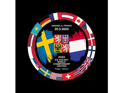 Puk Ice Hockey World Championship Czechia MS 2024 Dueling 20.5.2024 Sweden vs. France