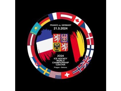 Puk Ice Hockey World Championship Czechia MS 2024 Dueling 21.5.2024 France vs. Germany