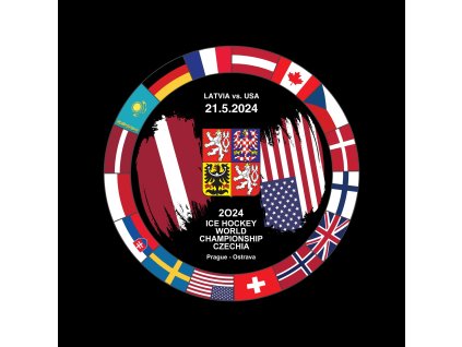 Puk Ice Hockey World Championship Czechia MS 2024 Dueling 21.5.2024 Latvia vs. USA