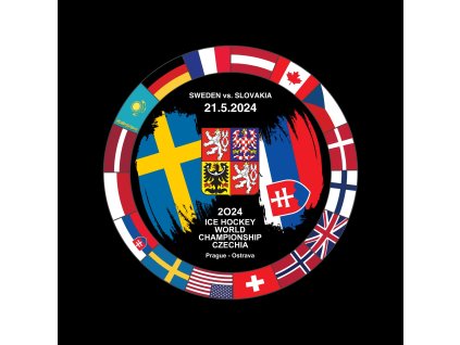 Puk Ice Hockey World Championship Czechia MS 2024 Dueling 21.5.2024 Sweden vs. Slovakia