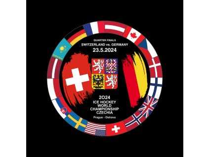 Puk Ice Hockey World Championship Czechia MS 2024 Dueling 23.5.2024 Switzerland vs. Germany