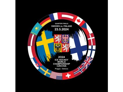 Puk Ice Hockey World Championship Czechia MS 2024 Dueling 23.5.2024 Sweden vs. Finland