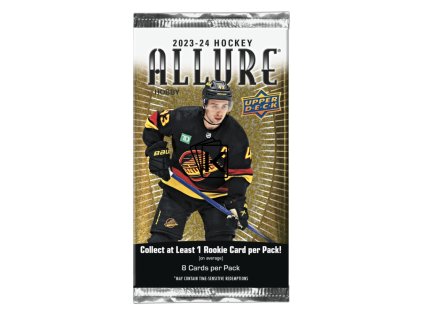 Hokejové karty NHL 2023-24 Upper Deck Allure Hobby Balíček