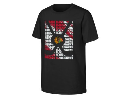 Dětské tričko Chicago Blackhawks NHL Box Ss Ctn Tee